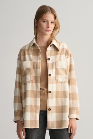 Surchemise oversize - Beige