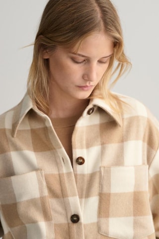 Surchemise oversize - Beige