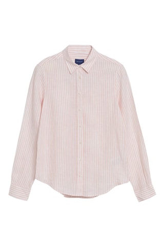 Chemise regular en lin - Rose pâle