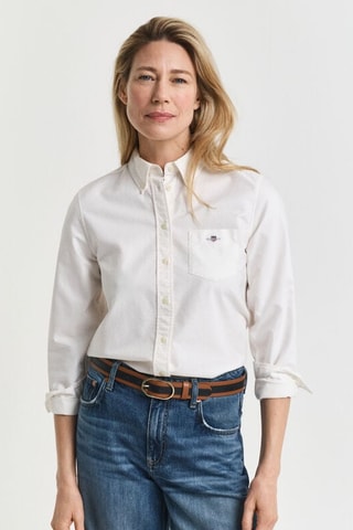 Chemise regular - Blanc