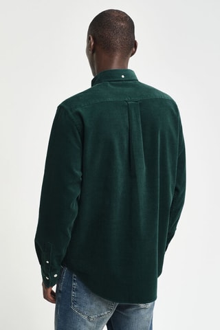 Chemise regular - Vert foncé