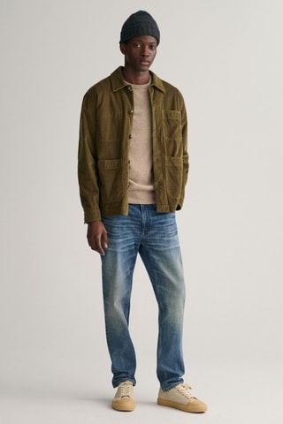 Surchemise regular - Vert olive