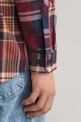 Surchemise regular - Bordeaux