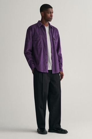 Chemise relaxed - Violet