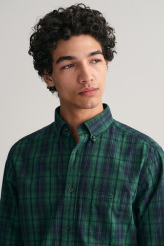 Chemise en coton biologique - Vert