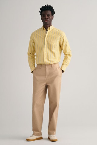 Chemise regular - Jaune