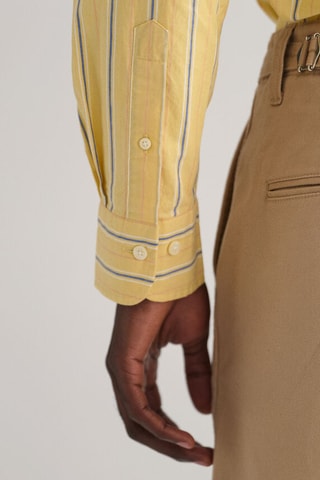 Chemise regular - Jaune