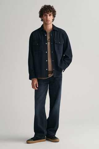 Chemise oversize - Noir