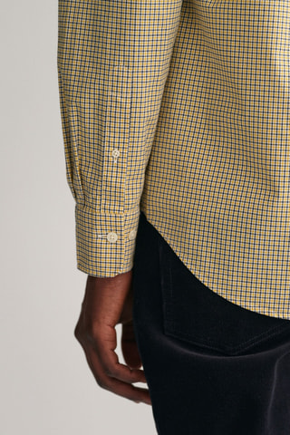 Chemise regular - Jaune