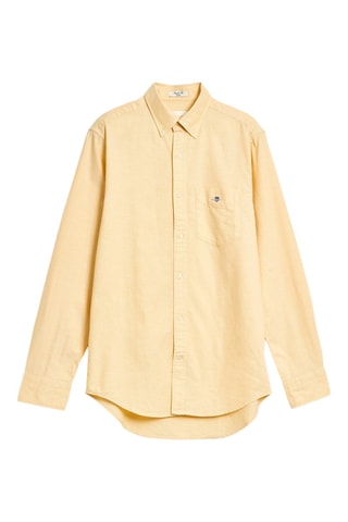 Chemise regular - Jaune pâle