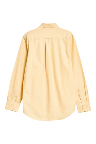 Chemise regular - Jaune pâle