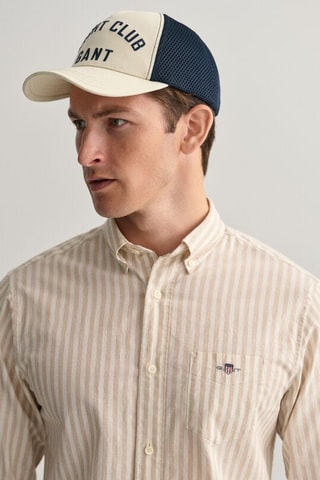 Chemise regular en lin - Beige