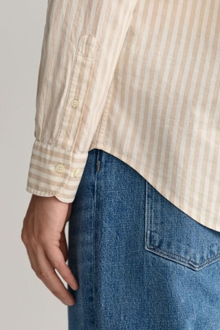 Chemise regular en lin - Beige