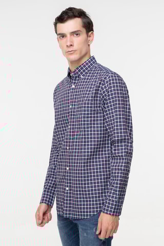 Chemise regular - Bleu