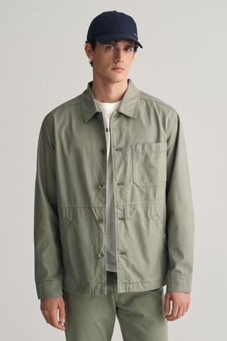 Surchemise regular - Vert kaki