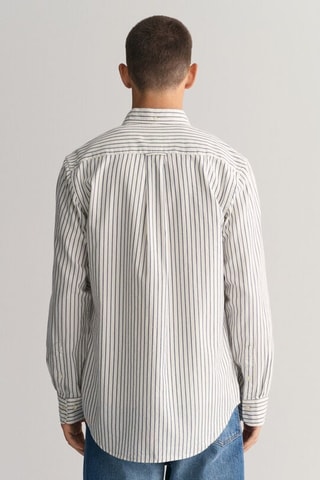 Chemise regular en coton biologique - Écru