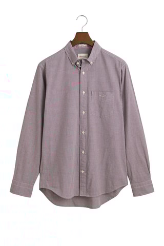 Chemise regular - Rouge et bleu