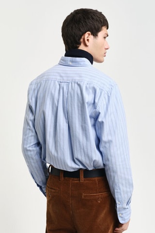 Chemise regular en coton biologique - Bleu clair