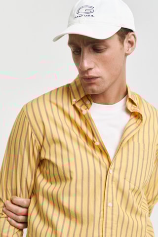 Chemise regular - Jaune