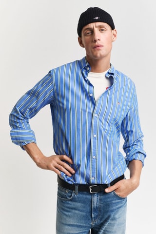 Chemise regular - Bleu