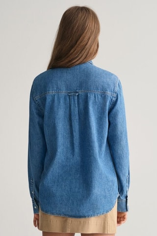 Chemise relaxed - Bleu