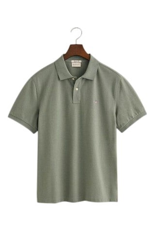 Polo regular - Vert sauge