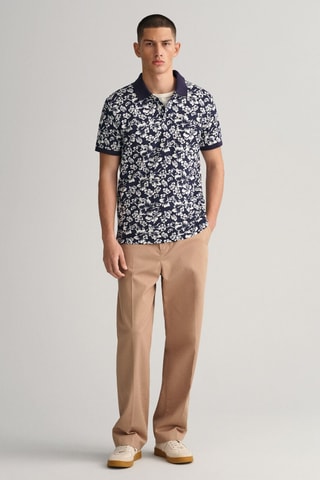 Polo regular - Bleu marine