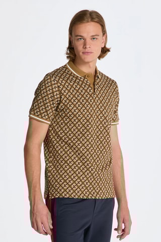 Polo regular - Marron