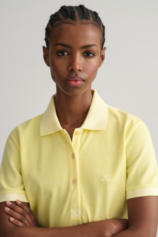 Polo regular - Jaune pâle