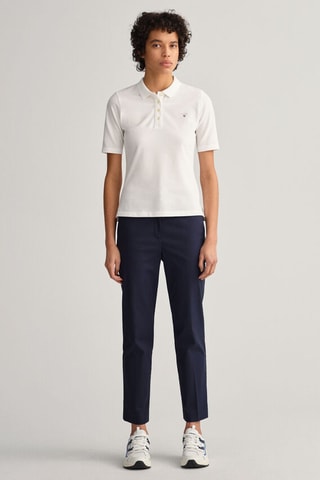 Polo regular - Blanc