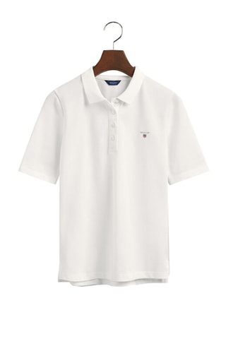 Polo regular - Blanc
