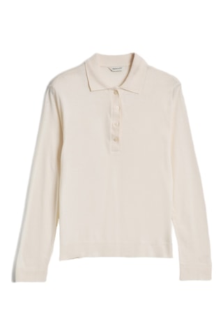 Polo regular - Crème