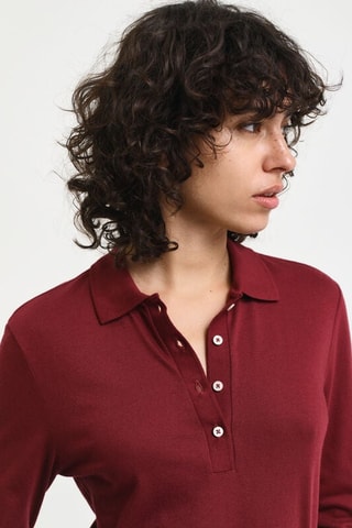 Polo regular - Bordeaux