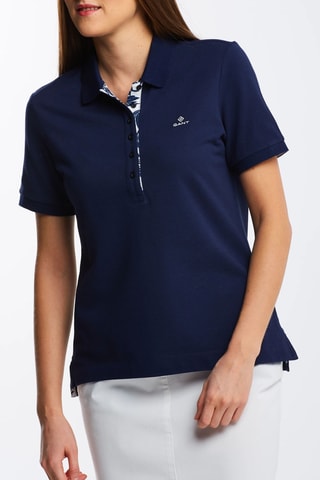 Polo droit - Bleu marine