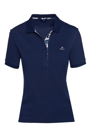 Polo droit - Bleu marine