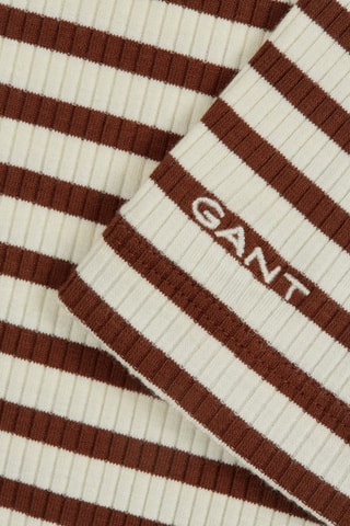 Sous-pull slim - Blanc cassé et marron