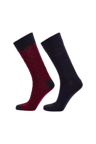 2 paires de chaussettes - Bleu marine