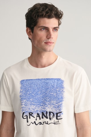 T-shirt regular - Écru