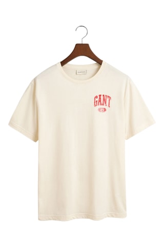 T-shirt regular - Crème