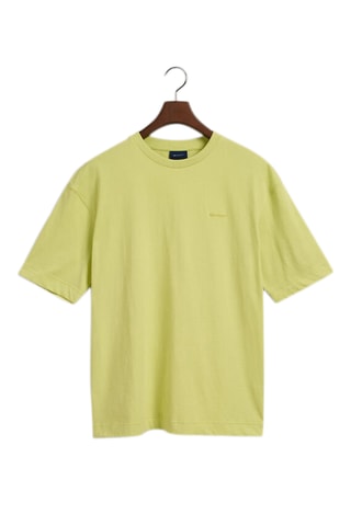 T-shirt relaxed en coton biologique - Jaune clair