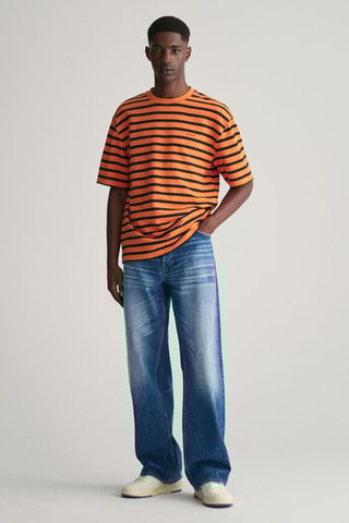 T-shirt relaxed - Orange