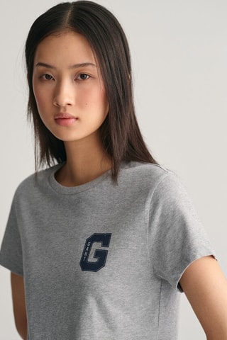 T-shirt regular - Gris