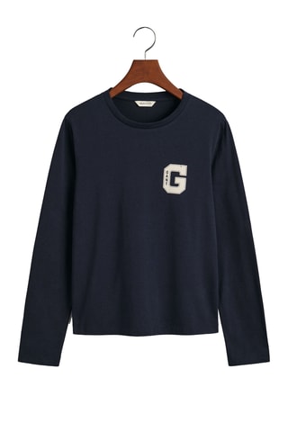 T-shirt regular - Bleu marine