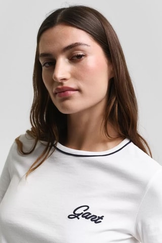 T-shirt regular - Écru