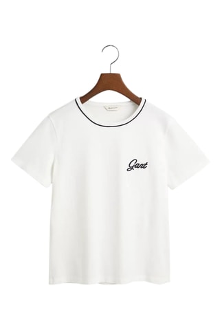 T-shirt regular - Écru