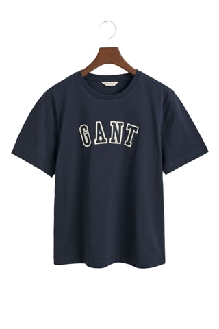 T-shirt relaxed - Bleu marine