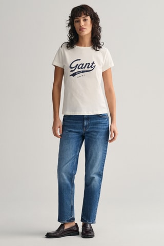 T-shirt regular - Écru