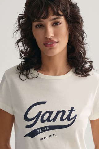 T-shirt regular - Écru