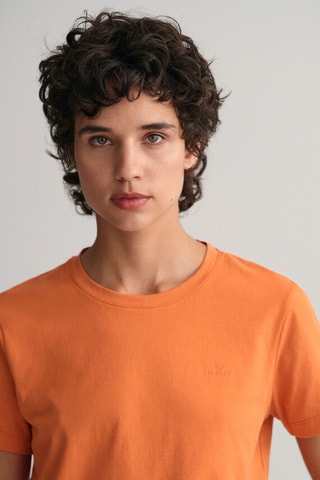 T-shirt relaxed - Orange