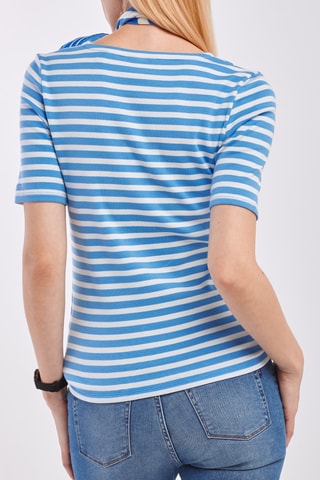 T-shirt slim - Bleu